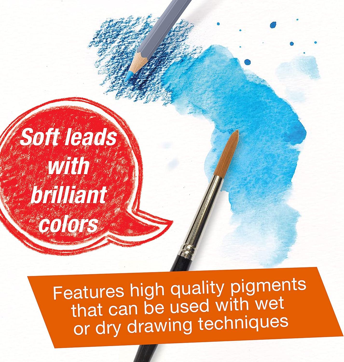 imageFaberCastell Creative Studio Goldfaber Watercolor Pencils 48Count48 Count Pack of 1