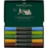 imageFaberCastell Albrecht Durer Watercolor Markers  Urban Sketching  Wallet of 5 Watercolor Brush Markers5 Count  Plein Air