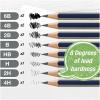 imageFaberCastell Graphite Sketch Pencil Set  6 Graphite Pencils 2H HB B 2B 4B 6B Drawing Pencils and Sketching SuppliesGraphite Sketch Set