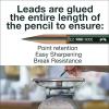 imageFaberCastell Perfect Pencil Castell 9000 and 3 Count Pencil Refill  2 Lead Pencil Sharpener and Pencil Extender