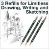 imageFaberCastell Perfect Pencil Castell 9000 and 3 Count Pencil Refill  2 Lead Pencil Sharpener and Pencil Extender