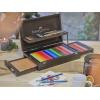 imageFaberCastell Pitt Monochrome Wooden Case Accessories Gift KitCase of 125