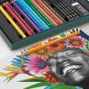 imageFaberCastell Polychromos Colored Pencils and Pitt Graphite Matte Gift Set 23 Piece Artist Quality Sketching and Colored Pencils Set with Accessories50 Count