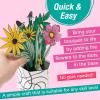 imageFaberCastell Pop Up Coloring Bouquet Pansy  Adult Coloring Crafts Relaxation Gifts for Women DIY Craft Kits for Adults Crafts for Adults and Teens Ages 13Wildflower