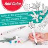 imageFaberCastell Pop Up Coloring Bouquet Pansy  Adult Coloring Crafts Relaxation Gifts for Women DIY Craft Kits for Adults Crafts for Adults and Teens Ages 13Succulent