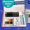 imageFaberCastell Try It Box Monochrome 27 Piece Drawing Art Kit Featuring Colored Pencils Graphite and Charcoal Pencils Professional Art Supplies for Adults Teens and Beginners