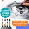 imageFaberCastell Try It Box Monochrome 27 Piece Drawing Art Kit Featuring Colored Pencils Graphite and Charcoal Pencils Professional Art Supplies for Adults Teens and Beginners