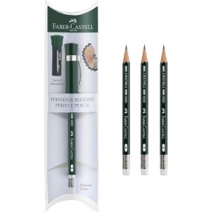 imageFaberCastell Perfect Pencil Castell 9000 and 3 Count Pencil Refill  2 Lead Pencil Sharpener and Pencil Extender