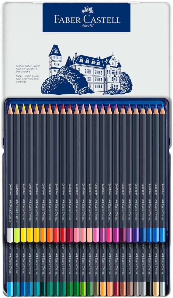 imageFaberCastell Goldfaber Aqua Watercolor Gift Set  Watercolor Pencils for Adults Includes Watercolor Paper and Accessories1 Count Pack of 48