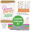imageFaberCastell Bounce Lettering  Hand Lettering for Beginners DIY Crafts Project with 3 Brush Pens for LetteringBounce Lettering