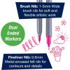 imageFaberCastell Bounce Lettering  Hand Lettering for Beginners DIY Crafts Project with 3 Brush Pens for LetteringBounce Lettering