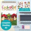 imageFaberCastell Bounce Lettering  Hand Lettering for Beginners DIY Crafts Project with 3 Brush Pens for LetteringEnchanted Forest