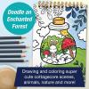 imageFaberCastell Bounce Lettering  Hand Lettering for Beginners DIY Crafts Project with 3 Brush Pens for LetteringEnchanted Forest
