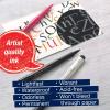 imageFaberCastell Calligraphy Pitt Artist Pen Set  6 Subtle Toned Calligraphy PensMulti Colors