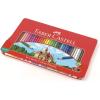 imageFaberCastell Classic Colored Pencils Tin Set 48 Vibrant Colors In Sturdy Metal Case36 Count
