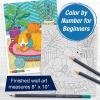 imageFaberCastell Color by Number Wall Art You Got This  Adult Arts and Crafts Creative Stress Relief Gifts for AdultsLarge