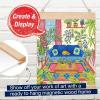 imageFaberCastell Color by Number Wall Art You Got This  Adult Arts and Crafts Creative Stress Relief Gifts for AdultsLarge