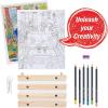 imageFaberCastell Color by Number Wall Art You Got This  Adult Arts and Crafts Creative Stress Relief Gifts for AdultsLarge Pack of 2