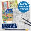 imageFaberCastell Color by Number Wall Art You Got This  Adult Arts and Crafts Creative Stress Relief Gifts for AdultsLarge Pack of 2