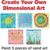 imageFaberCastell Do Art Paint Pour Studio  No Mix Acrylic Paint Pouring Set for Kids  Makes 6 Fluid Art Projects Multi FC143423D Sand Painting