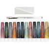 imageFaberCastell Gelatos Brights 12 Watercolor Gel Crayons and Watercolor Supplies Versatile Art Pigment Crayons for Adults Gel Sticks for Mixed Media Journaling Supplies for Artists ampamp HobbyistsTranslucents