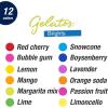 imageFaberCastell Gelatos Brights 12 Watercolor Gel Crayons and Watercolor Supplies Versatile Art Pigment Crayons for Adults Gel Sticks for Mixed Media Journaling Supplies for Artists ampamp HobbyistsBrights