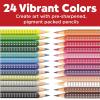 imageFaberCastell Grip Colored EcoPencils  24 Pack Colored Pencils PreSharpened24 Count