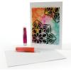 imageFaberCastell Mixed Media Paper Stencils  301 Collection  10 Reusable Lettering StencilsMandala