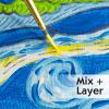 imageFaberCastell Paint by Number Museum Series  Vincent Van Gogh The Starry Night  Paint by Numbers for Adult Beginners ampamp Young Artists Packaging May VaryThe Starry Night