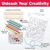 imageFaberCastell Paint by Number Sweets  Kids Watercolor Paint by Number Craft for Ages 68Mermaid Pets