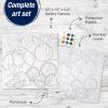 imageFaberCastell Paint by Number Watercolor Produce  Paint Night Kit for Adults  Easy Paint by NumberProduce