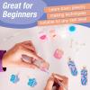 imageFaberCastell Painted Wood Earring Making Kit  Create 3 Wood Earrings Birthday Gifts for Women and Crafts for Adults Jewelry Making Craft Supplies Teen Girl Gifts Craft Kits for Adults