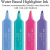 imageFaberCastell Pastel Highlighters Set  8 Chisel Tip Highlighter Pens in Assorted Pastel Colors