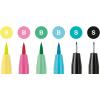imageFaberCastell Pitt Artist Pen Hand Lettering Set  6 Modern Calligraphy and Lettering Markers in Assorted Nibs and Colors Be BoldBrights 6 Count