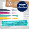 imageFaberCastell Pitt Artist Pens Essential Set  4 Black Markers Variety of NibsMandala Art Brights