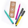 imageFaberCastell Pitt Artist Pens Essential Set  4 Black Markers Variety of NibsMandala Art Brights