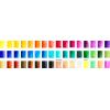 imageFaberCastell Portable Watercolor Palette Paint Set  48 Water Colors in Half Pans with Mixing Palette and Painting Accessories Travel Watercolor Brush and Sponge1 Count Pack of 1