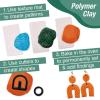 imageFaberCastell Texture Clay Earring Making Kit Create 3 Polymer Clay Earrings Adult Crafts Crafts for Teens 1416 Hobbies for Women and DIY Kits for Adults