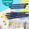 imageFaberCastell Try It Box Dry Mediums 26 Piece Sketching Coloring Art Set with Colored Pencils Graphite Pencils Pastels Pitt Artist Pen and Art ToolsDry Mediums