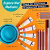imageFaberCastell Try It Box Dry Mediums 26 Piece Sketching Coloring Art Set with Colored Pencils Graphite Pencils Pastels Pitt Artist Pen and Art ToolsWet Mediums