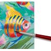 imageFaberCastell Watercolor Paint Set with Brush 12 Washable Watercolors for Kids Toddler Art Supplies ampamp Painting Set Arts and Crafts for Kids Ages 34Watercolor Paint Set