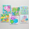 imageFaberCastell Watercolor Paint by Number Farmhouse Floral  DIY Number Painting on Canvas Kit for AdultsProduce
