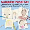 imageFaberCastell World Colors Ecopencils 27 Count  Diverse Skin Tone Colored Pencils For Kids15 Count  Sharpener