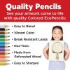 imageFaberCastell World Colors Ecopencils 27 Count  Diverse Skin Tone Colored Pencils For Kids15 Count  Sharpener