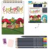 imageFaberCastell Bounce Lettering  Hand Lettering for Beginners DIY Crafts Project with 3 Brush Pens for LetteringEnchanted Forest