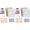 imageFaberCastell Color by Number Wall Art You Got This  Adult Arts and Crafts Creative Stress Relief Gifts for AdultsLarge Pack of 2
