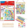 imageFaberCastell Paint by Number Sweets  Kids Watercolor Paint by Number Craft for Ages 68Fairy Friends