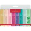imageFaberCastell Pastel Highlighters Set  8 Chisel Tip Highlighter Pens in Assorted Pastel Colors