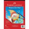 imageFaberCastell Watercolor Paper Pad  9x12 Inches 15 Sheets  Cold Pressed Water Color Sketchbook 140 lb300 GSM15 Count Pack of 1