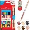 imageFaberCastell World Colors Ecopencils 27 Count  Diverse Skin Tone Colored Pencils For Kids15 Count  Sharpener